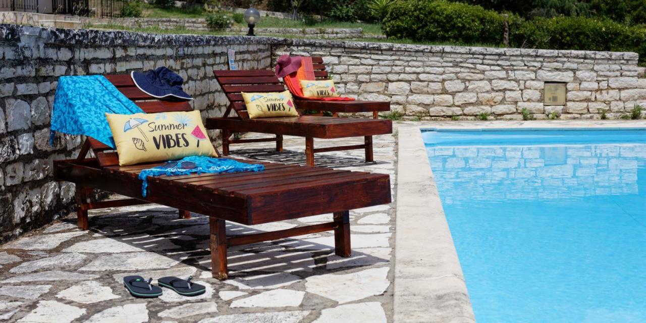 Habitat Villa Corfu Дассия Экстерьер фото