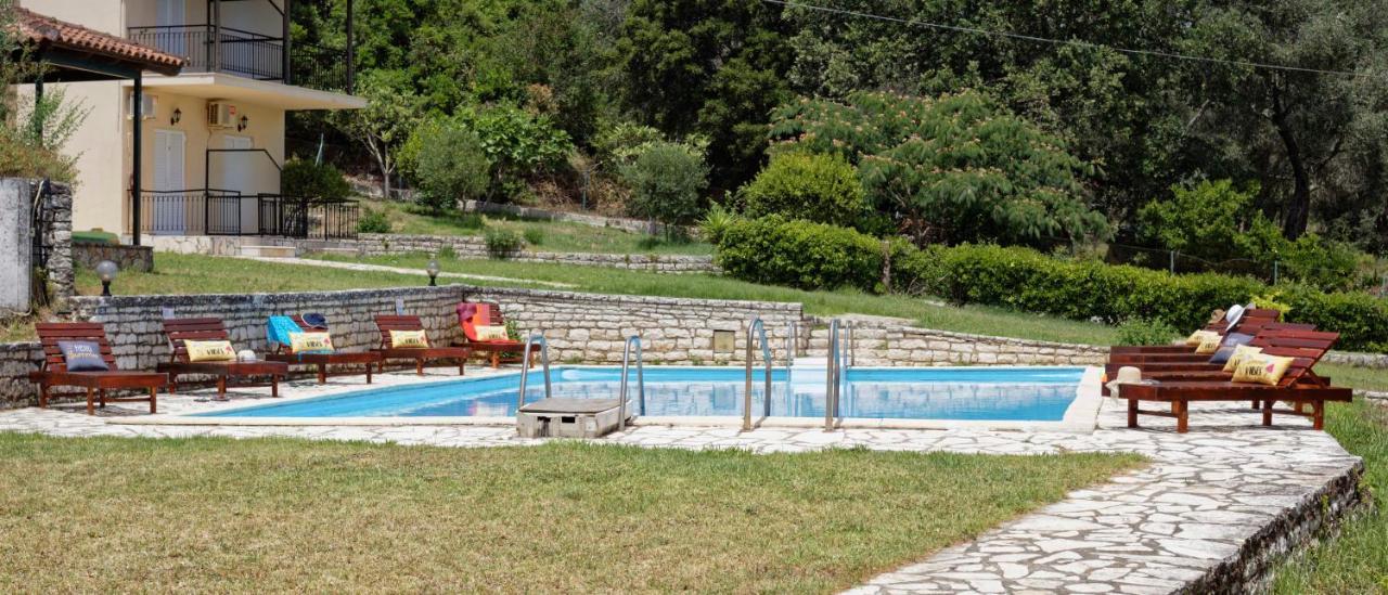 Habitat Villa Corfu Дассия Экстерьер фото