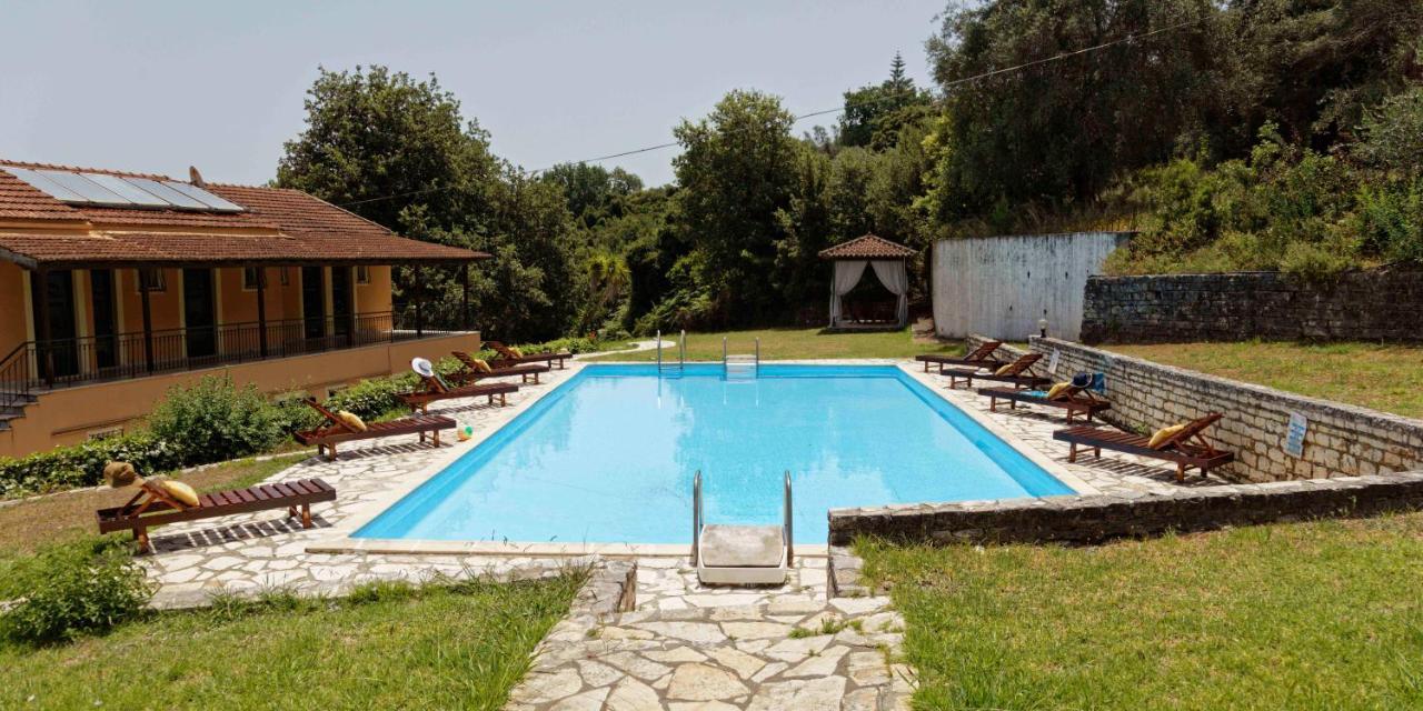 Habitat Villa Corfu Дассия Экстерьер фото