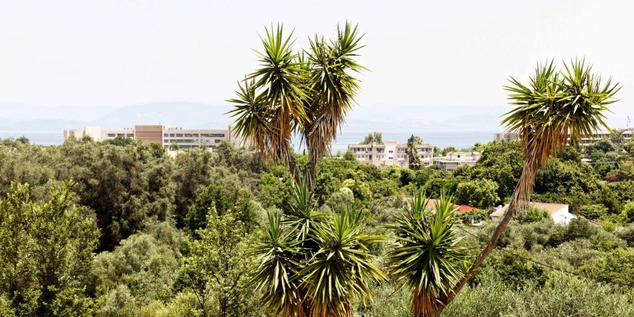 Habitat Villa Corfu Дассия Экстерьер фото